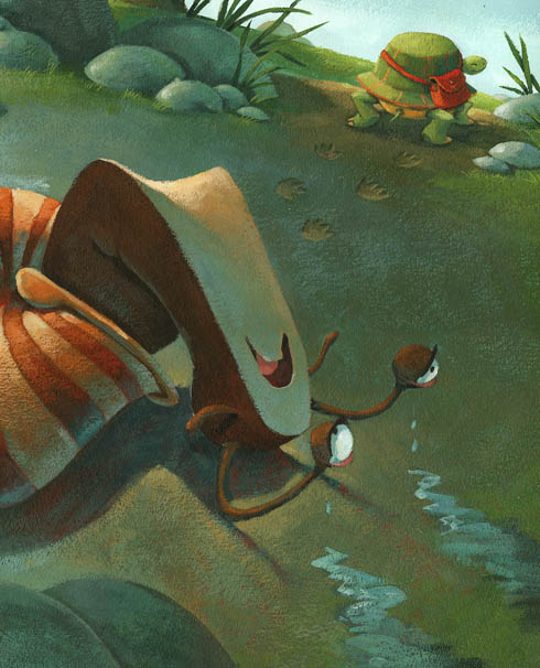 Schnecke Scheheresade Schleimig