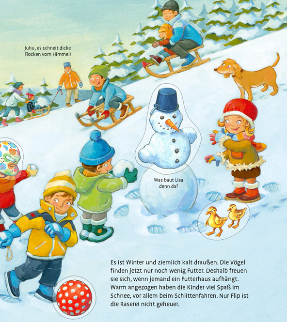 Fr�hling, Sommer, Herbst und Winter - Mein gro�es Jahreszeiten-Spielebuch